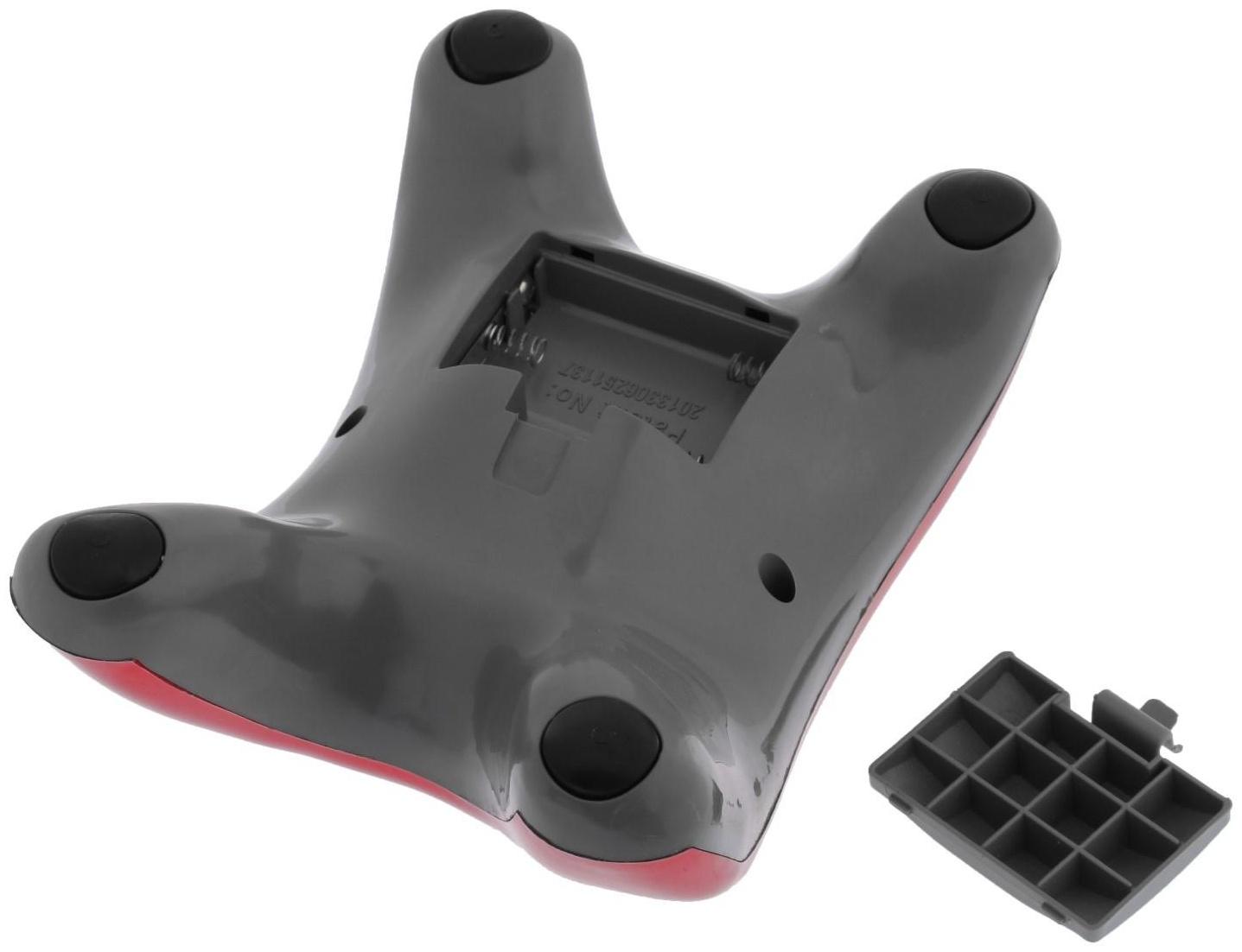 Массажёр для ног Luazon LEM-08, вибрационный, 3хААА (не в комплекте)/USB, красно-белый