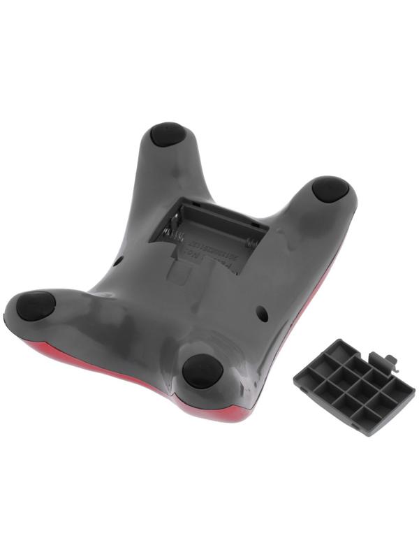 Массажёр для ног Luazon LEM-08, вибрационный, 3хААА (не в комплекте)/USB, красно-белый