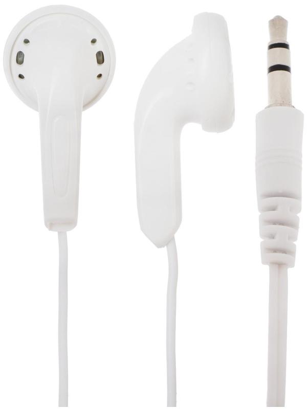Наушники LuazON VBT 1.0, вкладыши, белые
