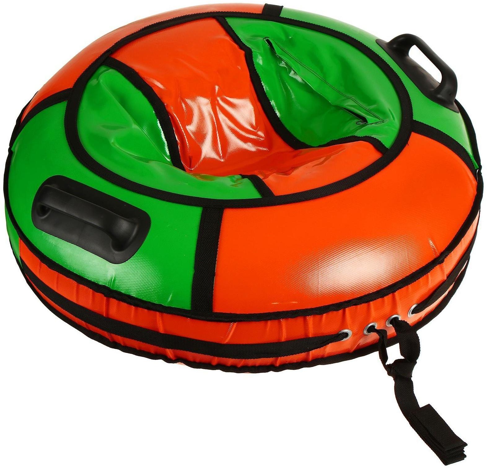 Тюбинг-ватрушка «Комфорт», диаметр чехла 80 см, тент/тент, цвета микс