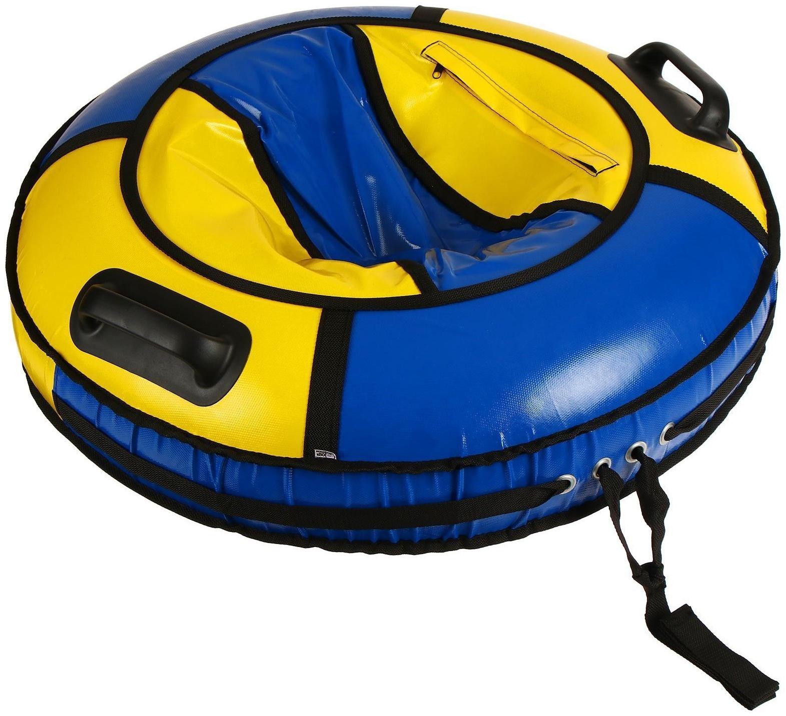 Тюбинг-ватрушка «Комфорт», диаметр чехла 80 см, тент/тент, цвета микс