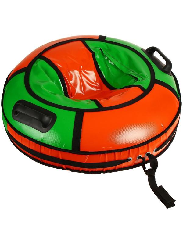 Тюбинг-ватрушка «Комфорт», диаметр чехла 80 см, тент/тент, цвета микс