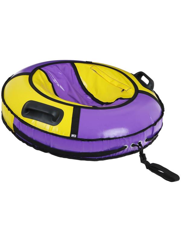 Тюбинг-ватрушка «Комфорт», диаметр чехла 80 см, тент/тент, цвета микс
