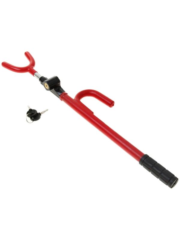 Замок противоугонный на руль автомобиля, универсальный