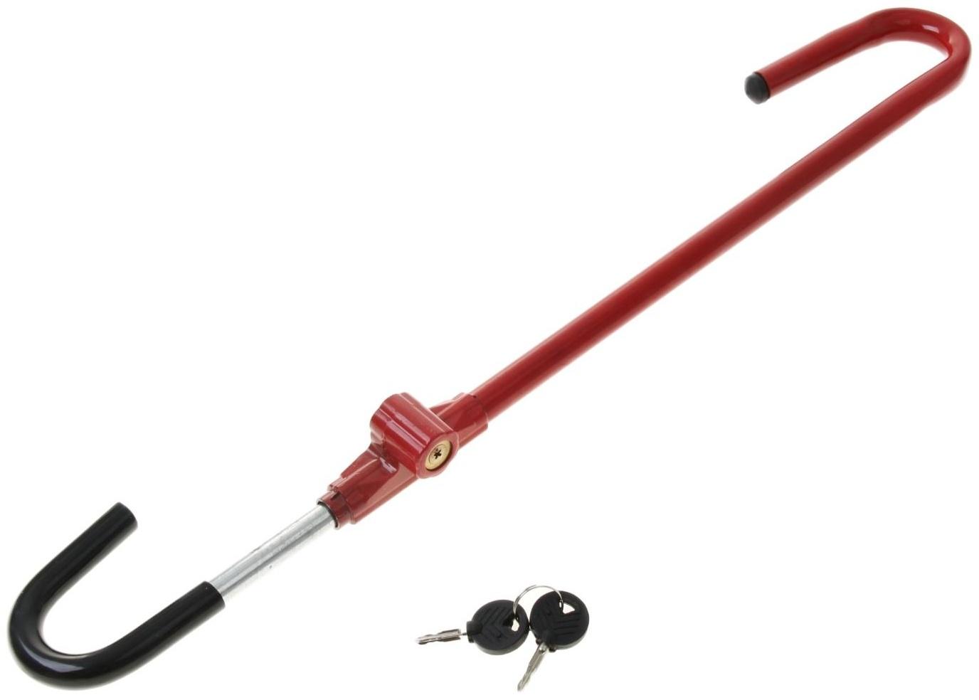 Замок противоугонный на руль и педаль автомобиля, универсальный