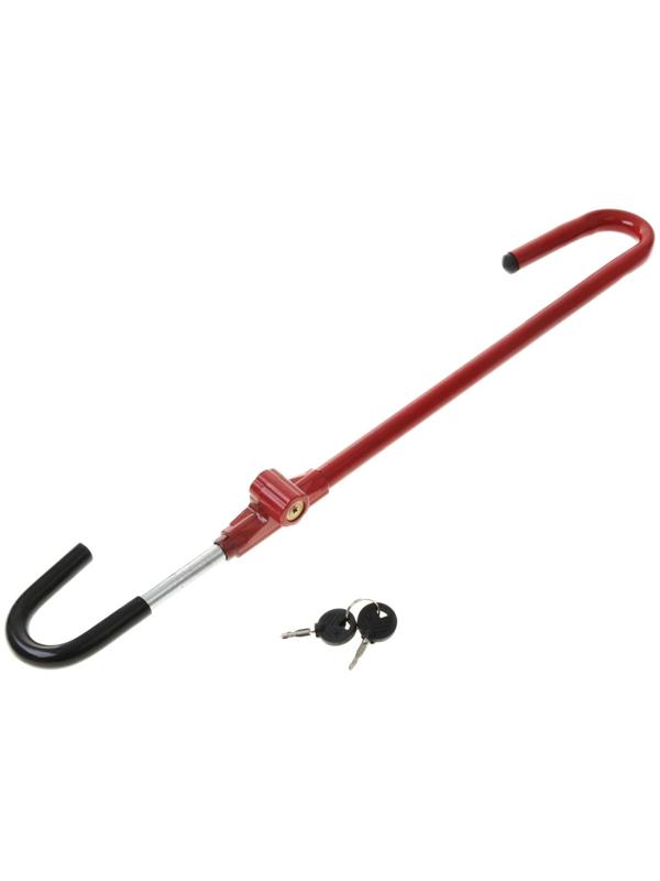 Замок противоугонный на руль и педаль автомобиля, универсальный