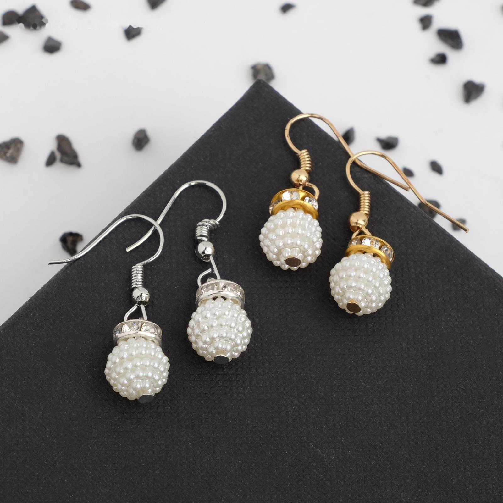 Серьги с жемчугом 