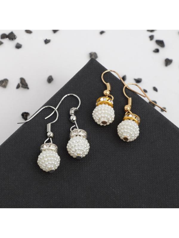 Серьги с жемчугом 