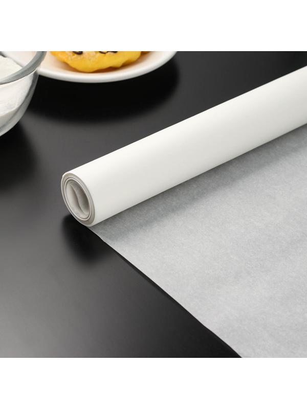 Пергамент для выпечки Доляна, 38 см×10 м, универсальный тонкий