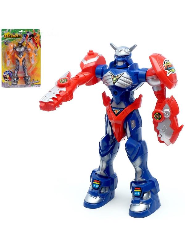 Робот «Герой», световые эффекты, цвета МИКС