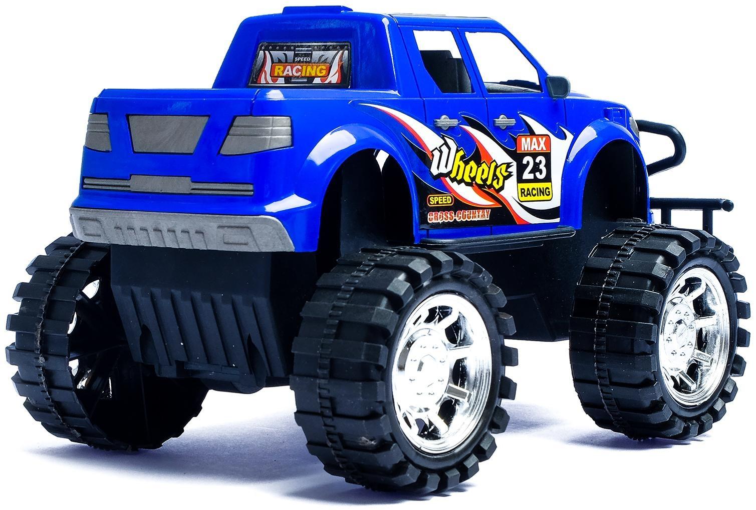 Машина инерционная «Джип-пикап» цвета МИКС