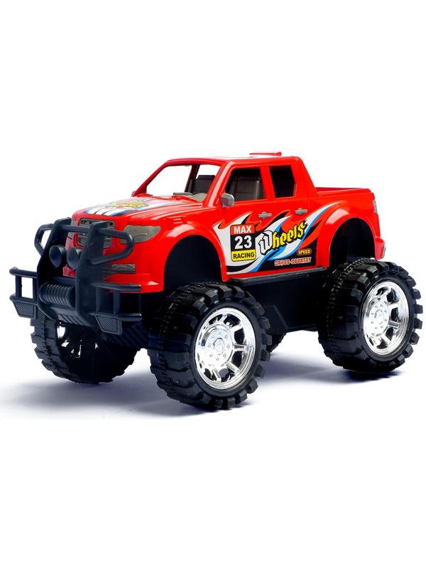 Машина инерционная «Джип-пикап» цвета МИКС