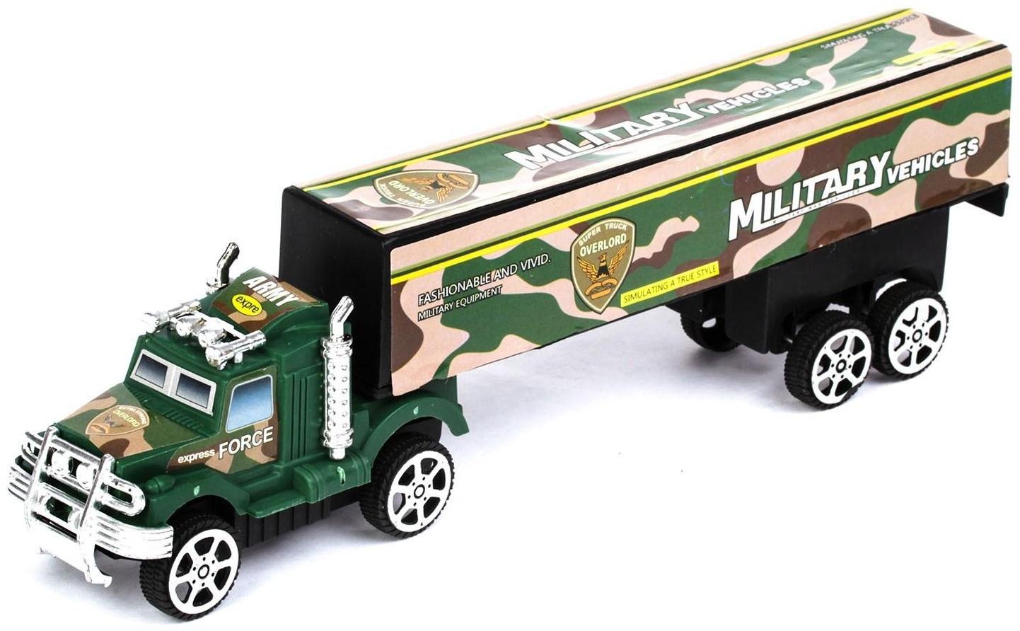 Грузовик инерционный «Армейский», МИКС