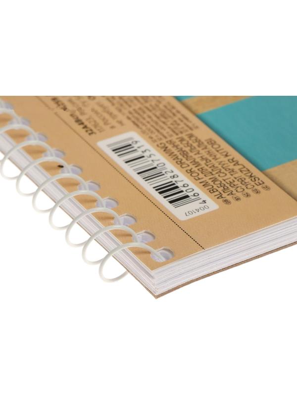 Альбом для рисования А4, 32 листа, на гребне, 