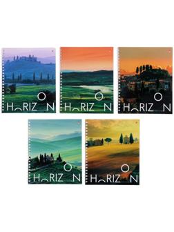 Тетрадь 80 листов в клетку на гребне 