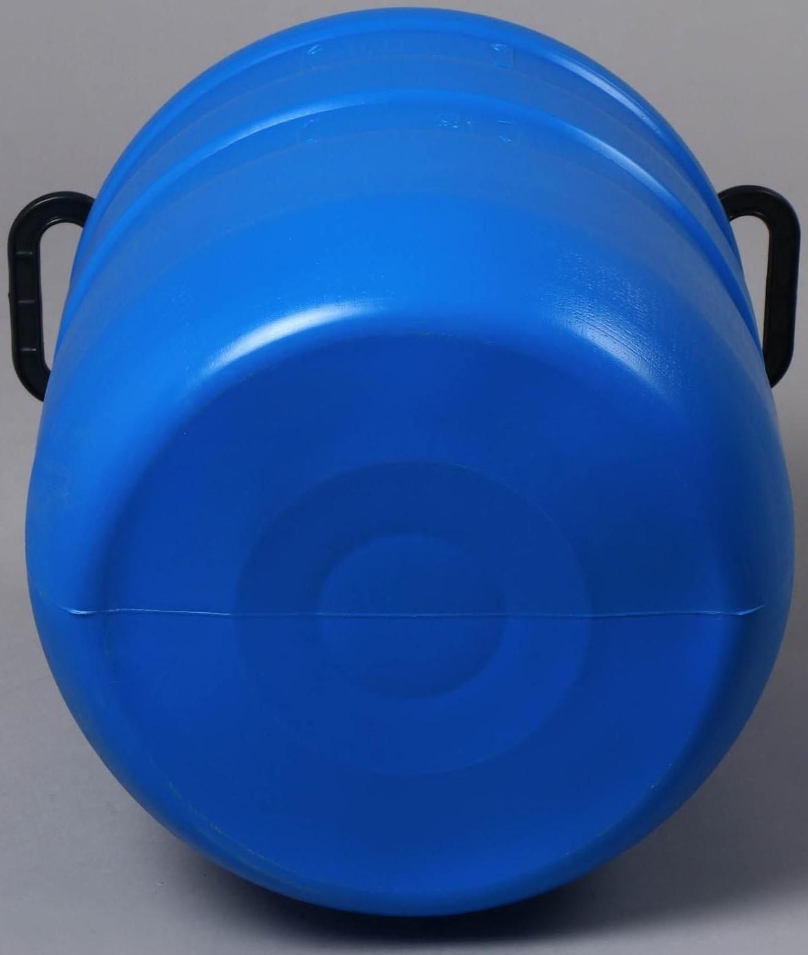 Фляга пищевая, 40 л, горловина 18.5 см, синяя