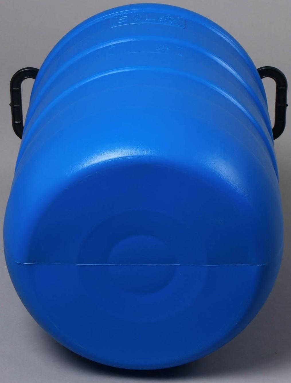 Фляга пищевая, 50 л, горловина 18.5 см, синяя