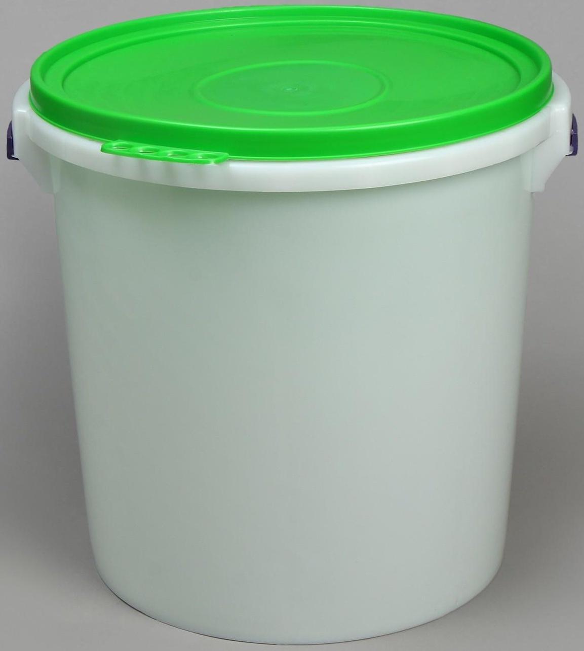 Бак пищевой «Для солений», 45 л, с герметичной крышкой, цвет МИКС