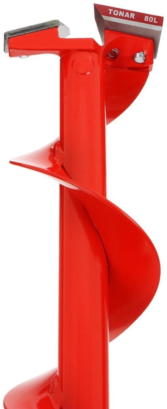 Ледобур «ЛР-80 СД», спортивный двуручный, с шабалкой в комплекте