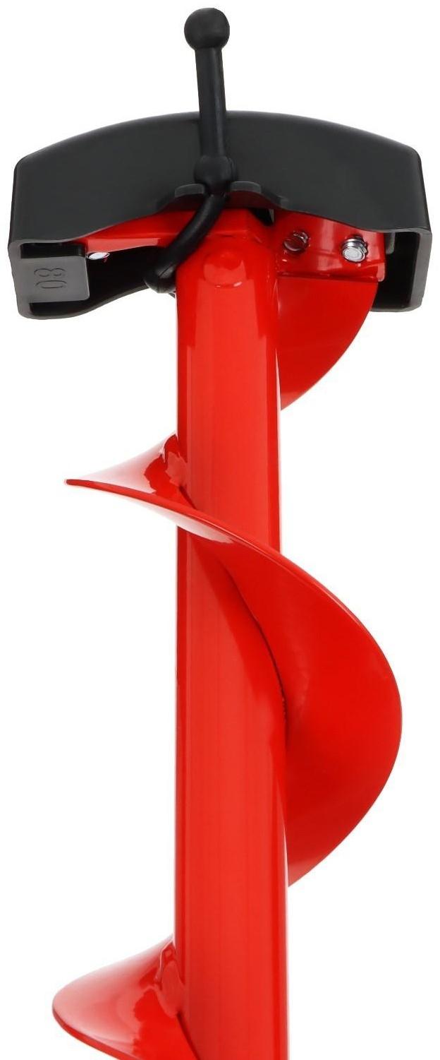 Ледобур «ЛР-80 СД», спортивный двуручный, с шабалкой в комплекте