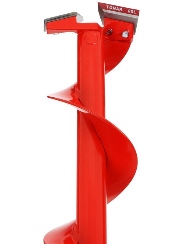 Ледобур «ЛР-80 СД», спортивный двуручный, с шабалкой в комплекте