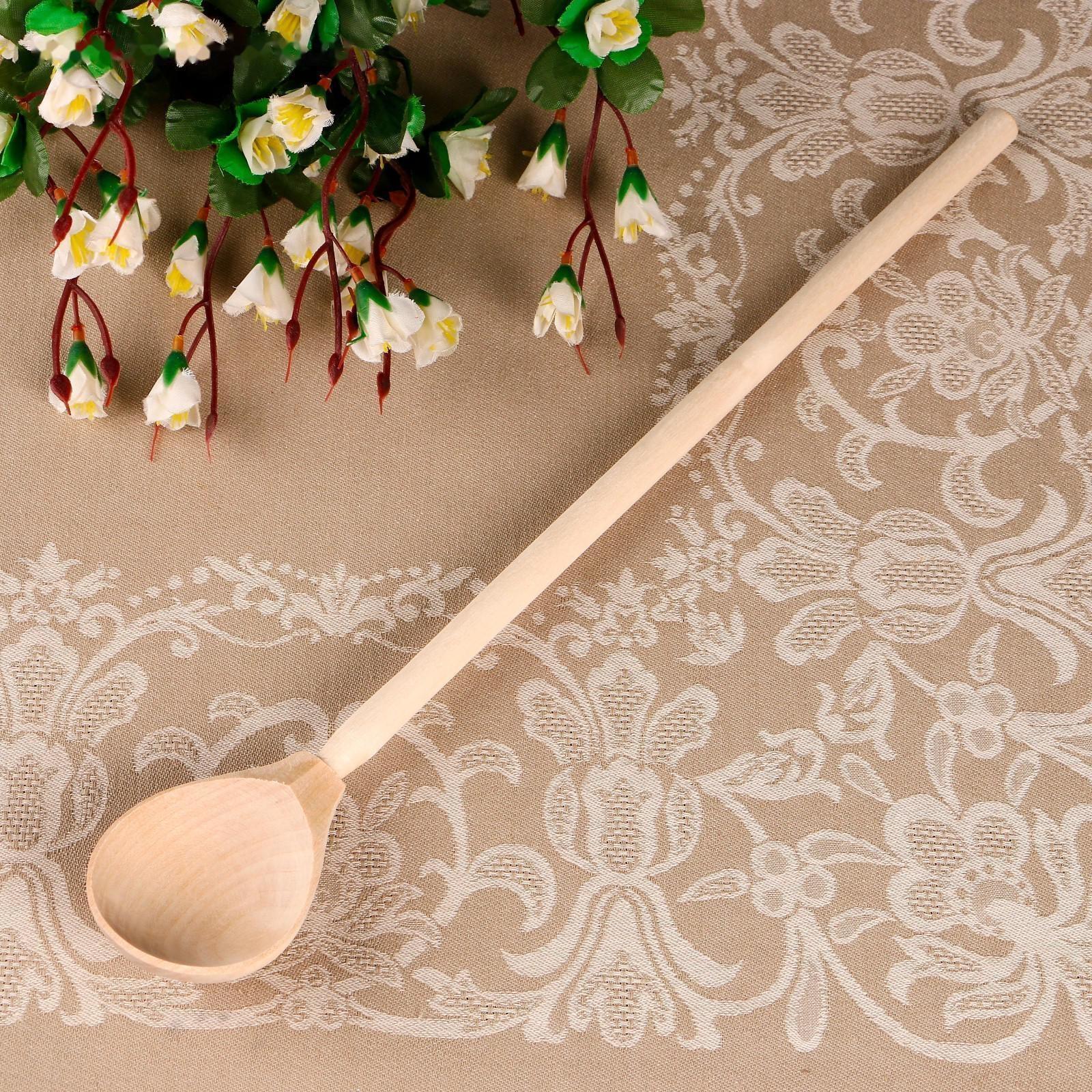 Ложка для солений, без росписи, 5 × 41 см