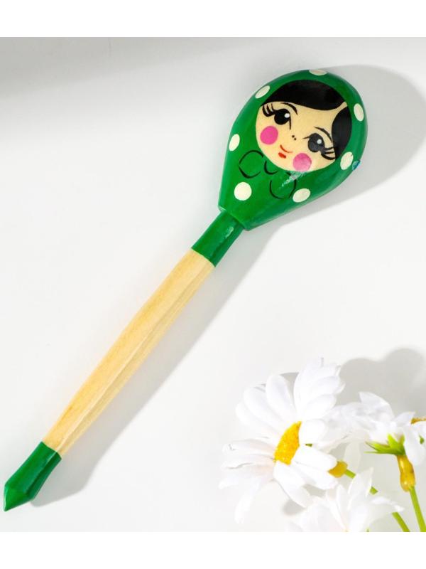 Ложка «Матрёшка», 14,7×3,5 см, микс