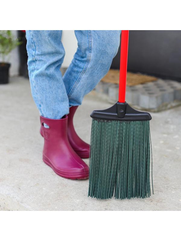 Метла полипропиленовая, без черенка «Плоская», цвет МИКС