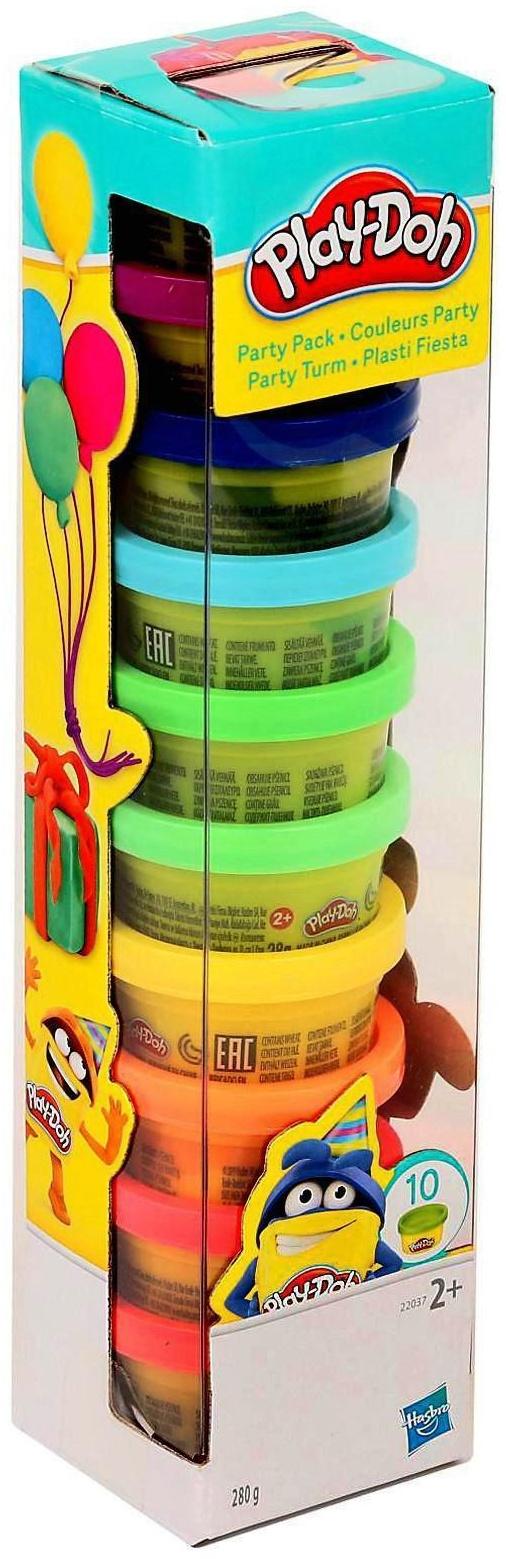 Набор для праздника в тубусе, 10 баночек по 28 г