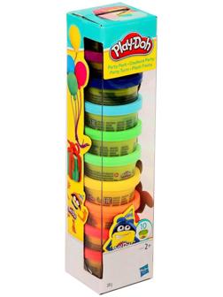 Набор для праздника в тубусе, 10 баночек по 28 г