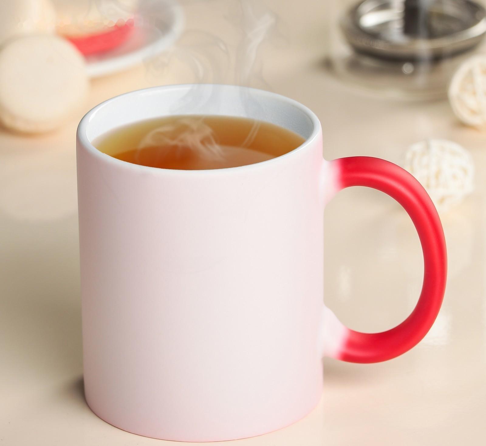 Кружка под сублимацию Доляна «Хамелеон», 320 мл, цвет красный