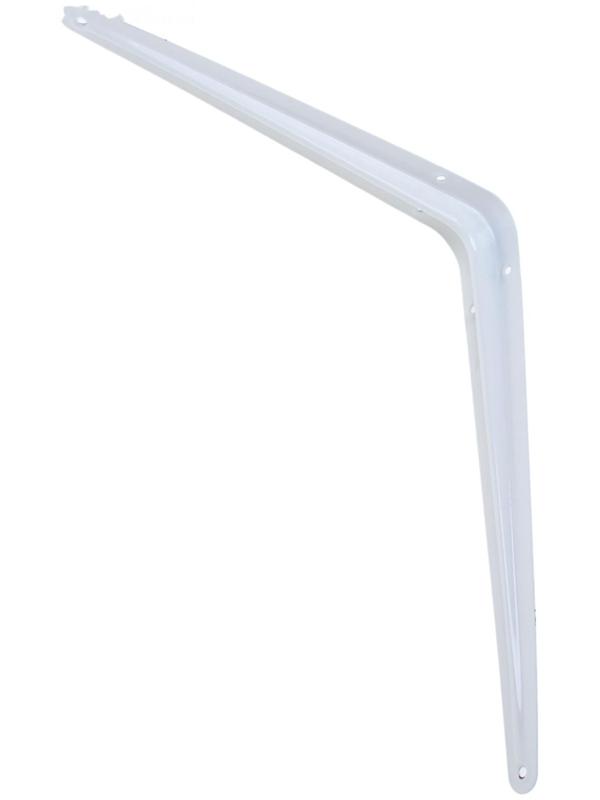 Кронштейн, 300х250х1 мм, металл, белый