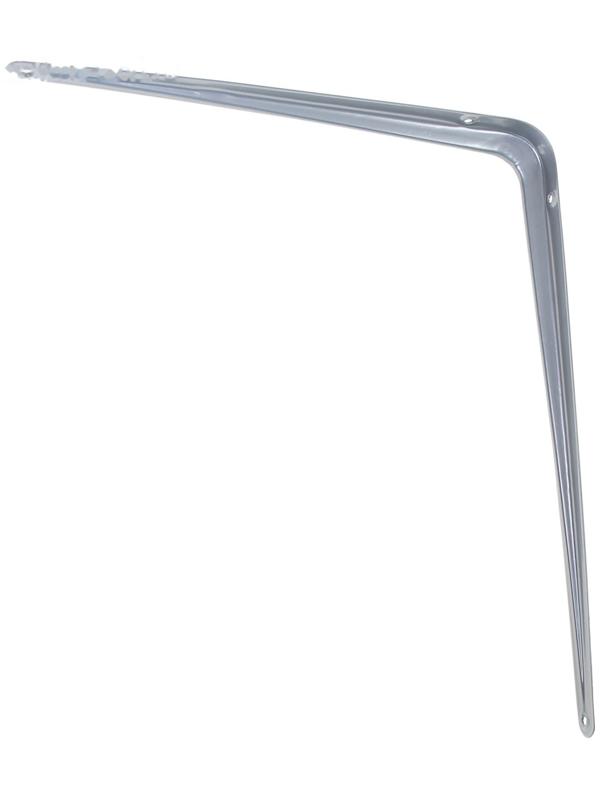 Кронштейн ТУНДРА, 350х300х1 мм, металл, цвет серебро