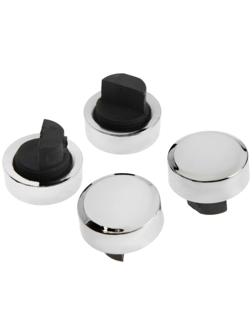 Зеркалодержатель, d=20 мм, без сверления, цвет хром, 4 шт.