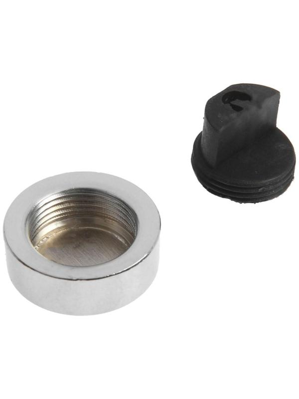 Зеркалодержатель, d=20 мм, без сверления, цвет хром, 4 шт.