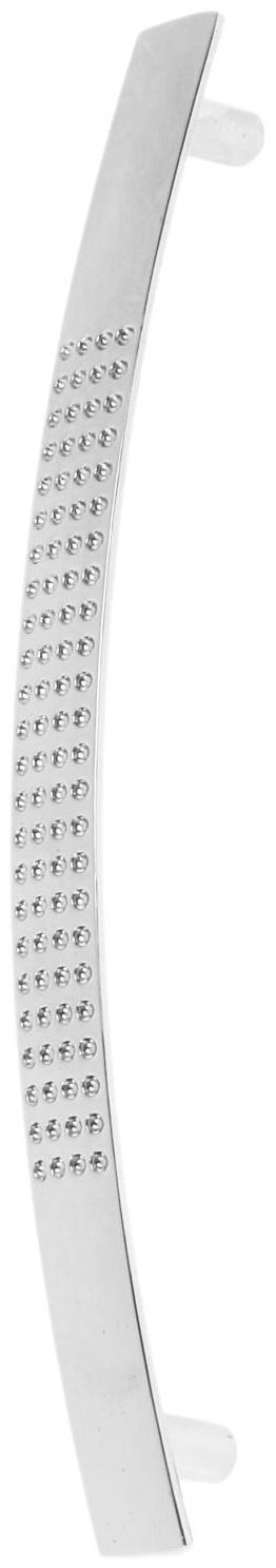 Ручка-скоба (мод.1012-128), м/о 128 мм, цвет хром, точка