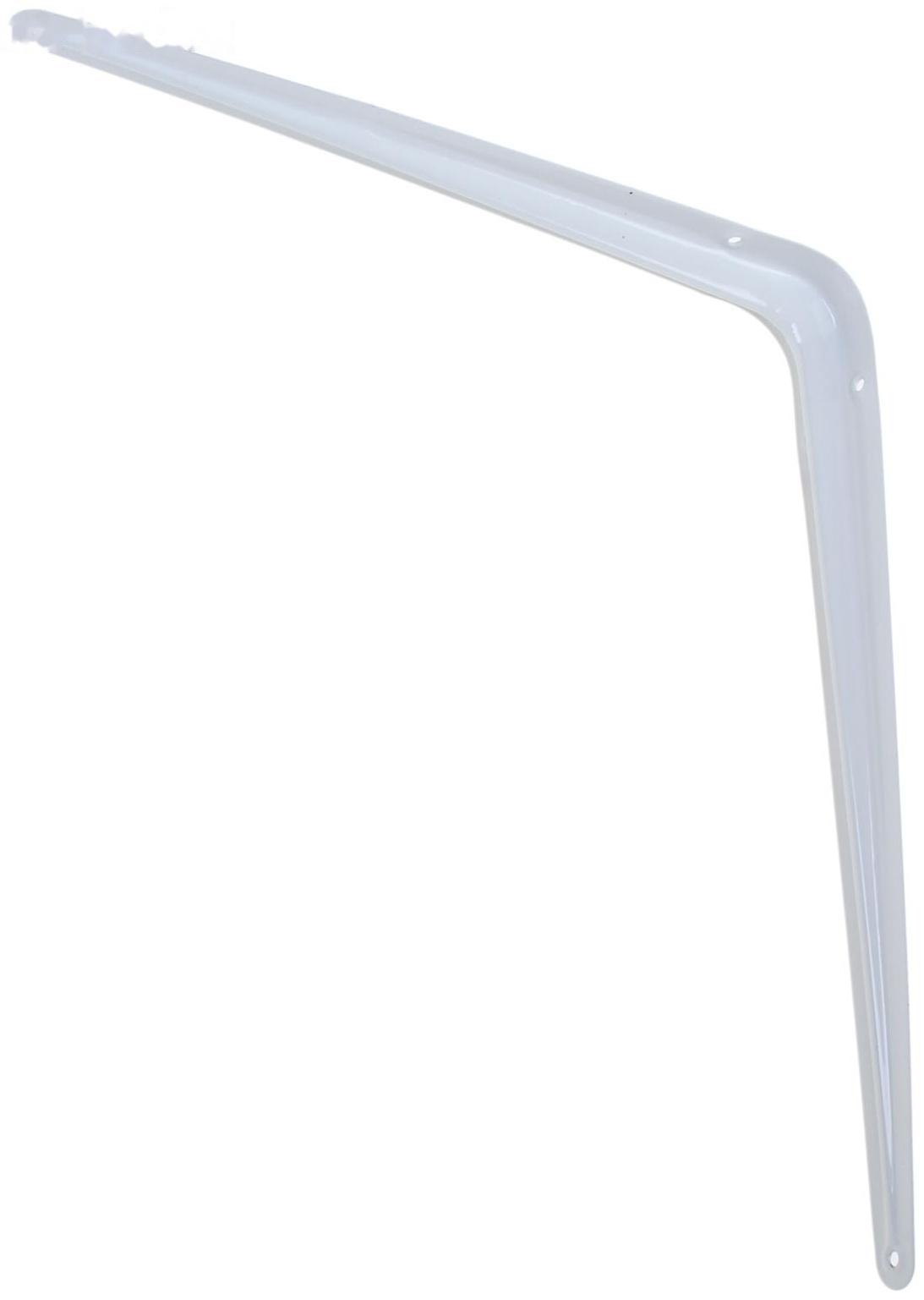 Кронштейн ТУНДРА, 350х300х1 мм, белый