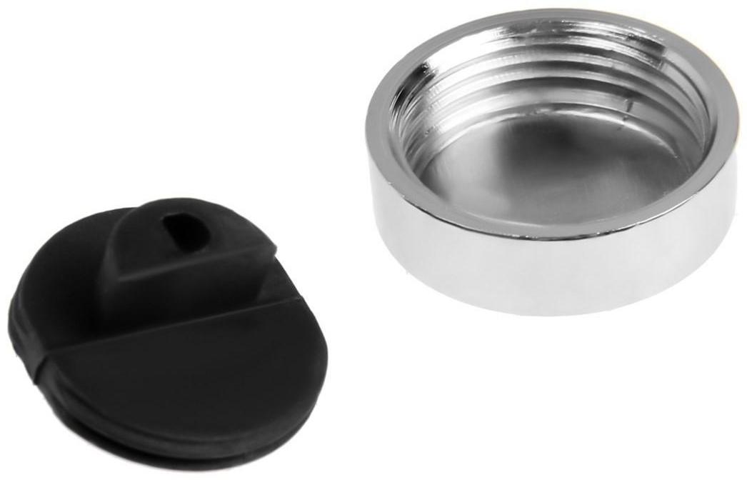 Зеркалодержатель (арт.1189), d=25 мм, без сверления, цвет хром, 4 шт.