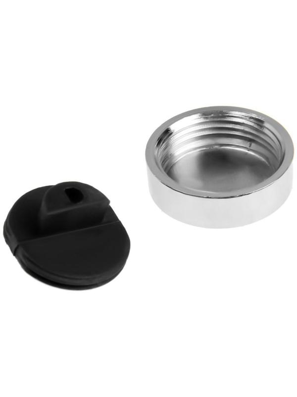 Зеркалодержатель (арт.1189), d=25 мм, без сверления, цвет хром, 4 шт.