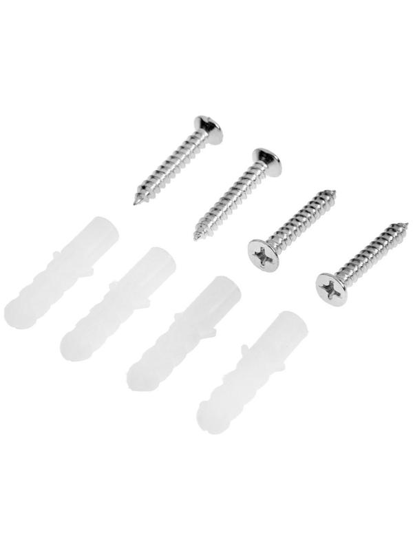 Зеркалодержатель (арт.1189), d=25 мм, без сверления, цвет хром, 4 шт.