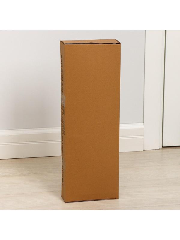 Обувница, 6 ярусов, 60×28×105 см, цвет кофейный