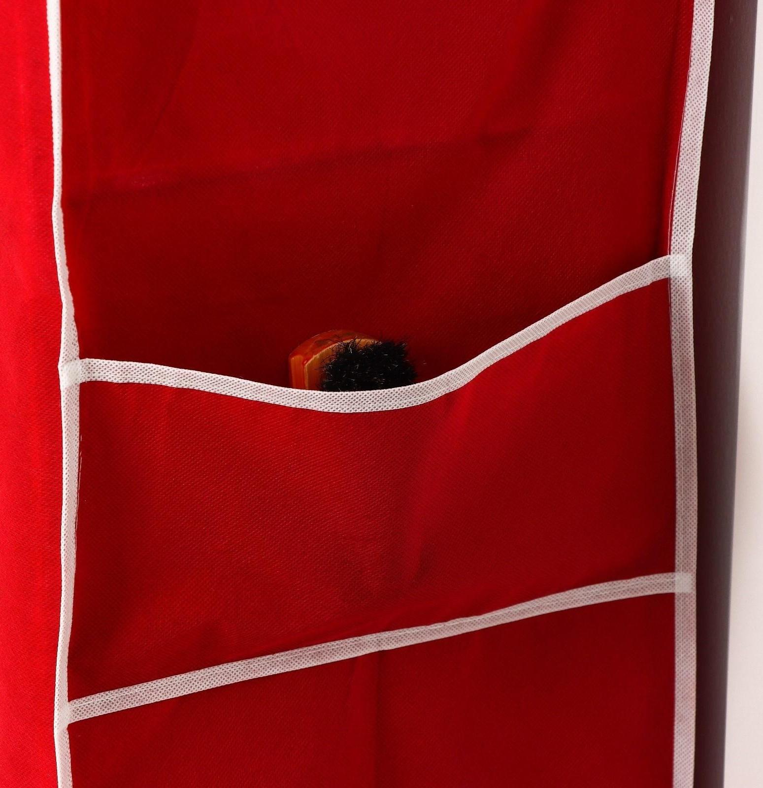 Обувница, 6 ярусов, 60×28×105 см, цвет бордовый