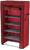 Обувница, 6 ярусов, 60×28×105 см, цвет бордовый