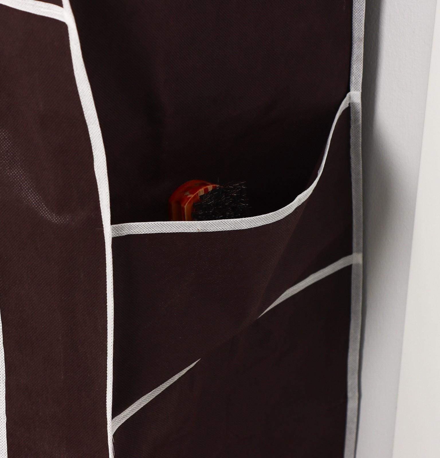 Обувница, 5 ярусов, 60×28×90 см, цвет кофейный