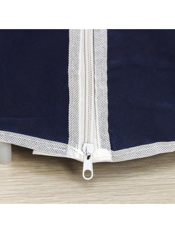 Обувница, 5 ярусов, 57×28×90 см, цвет синий