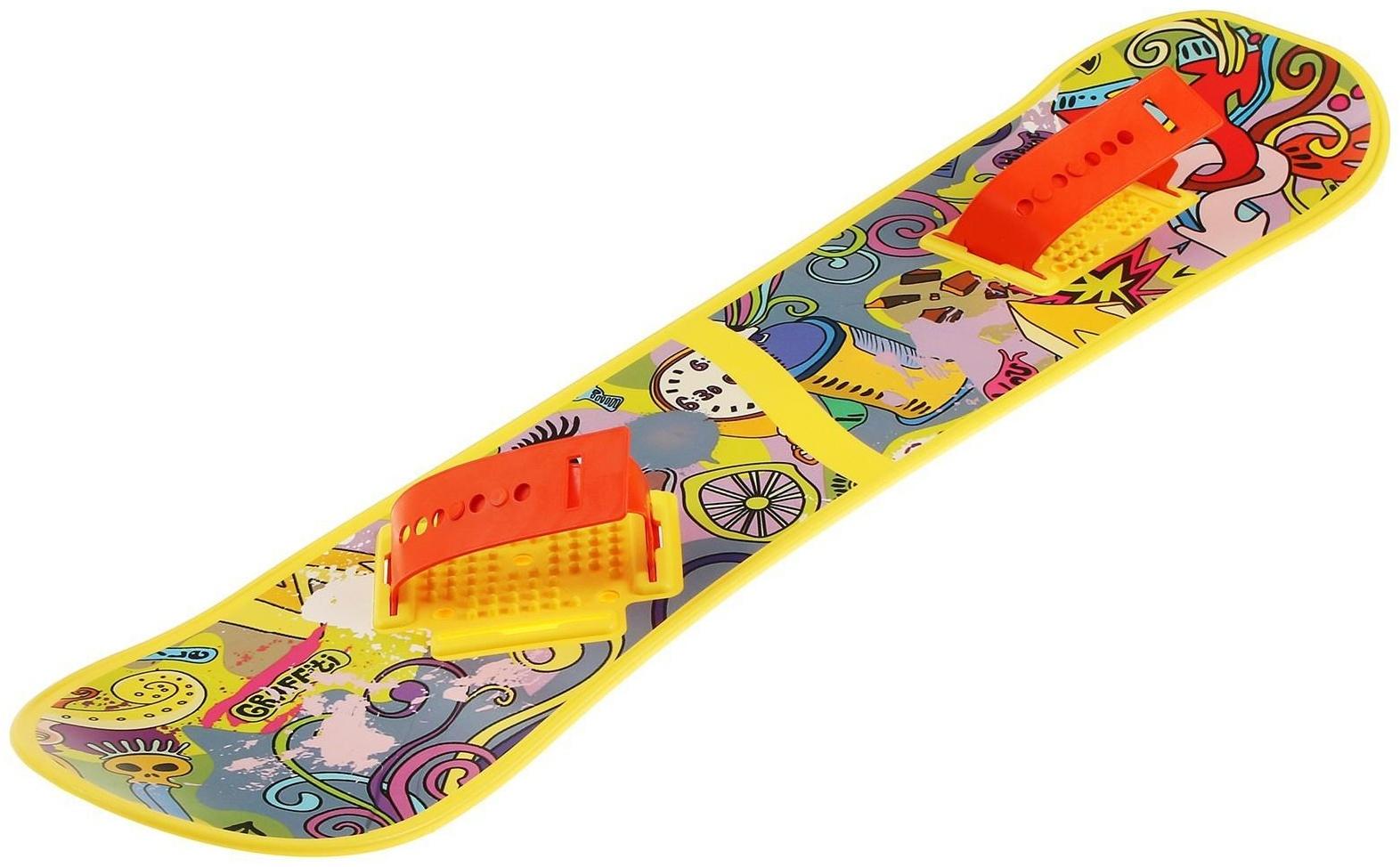 Сноуборд детский с облегчёнными креплениями