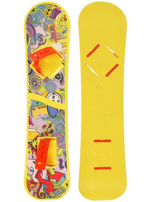 Сноуборд детский с облегчёнными креплениями