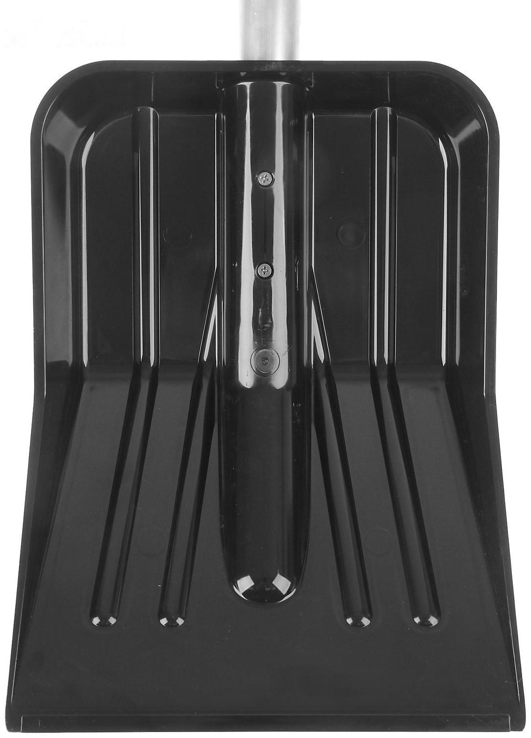 Лопата автомобильная из поликарбоната, ковш 345 × 260 мм, черенок 60 см