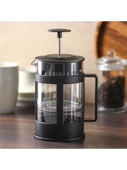 Френч-пресс Доляна «Классика», 800 мл, цвет чёрный