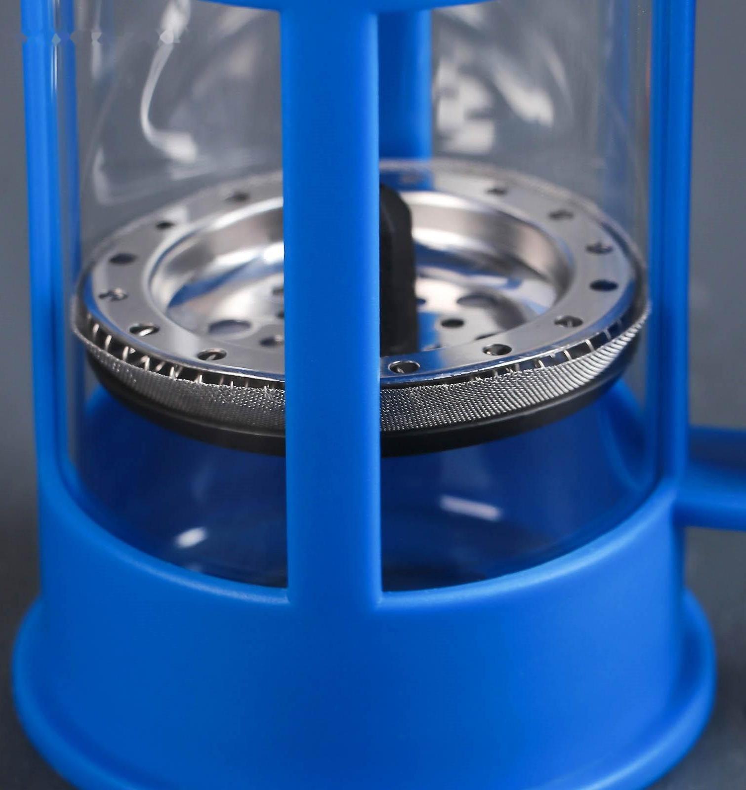 Френч-пресс Доляна «Классика», 350 мл, цвет синий